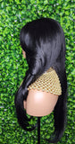 Swoop Hair Lace Wig Loose Curl Long Hair Natural Curtain Bang Hair Layered Curls Full Cap Wig Fashion Hairstyle Glueless Wig - Beauty Blessings LLC