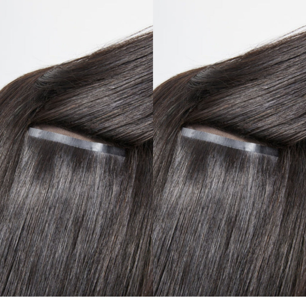 Human Hair Seamless Clip-In Hair Extensions Natural Straight Clip In Hair Extension 100% Brazilian Remy Human Hair - Beauty Blessings LLC