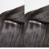 Human Hair Seamless Clip-In Hair Extensions Natural Straight Clip In Hair Extension 100% Brazilian Remy Human Hair - Beauty Blessings LLC