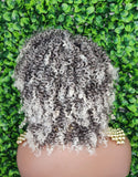 Blonde Afro Coil Bantu Knot Twist Out Kinky Twist Hair Full Cap Natural Wig Natural Hairsty Short Kinky Twist Brown Blonde Hair Wig - Beauty Blessings LLC