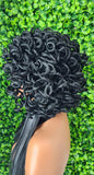 Afro Curly Sister Loc DreadLocks Glueless Lace Front Wig Realistic Natural DreadLock Wig - Beauty Blessings LLC