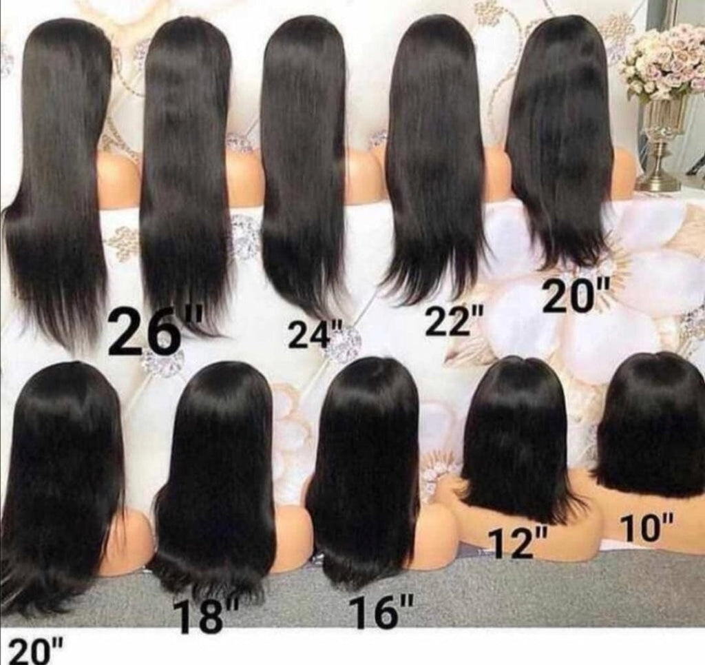 Human Hair Seamless Clip-In Hair Extensions Natural Straight Clip In Hair Extension 100% Brazilian Remy Human Hair - Beauty Blessings LLC
