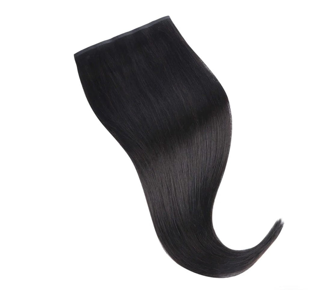 Human Hair Seamless Clip-In Hair Extensions Natural Straight Clip In Hair Extension 100% Brazilian Remy Human Hair - Beauty Blessings LLC