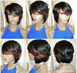Human Hair Remy Bob Style Full Cap Wig - Beauty Blessing Wigs & Hair Extensions Boutique
