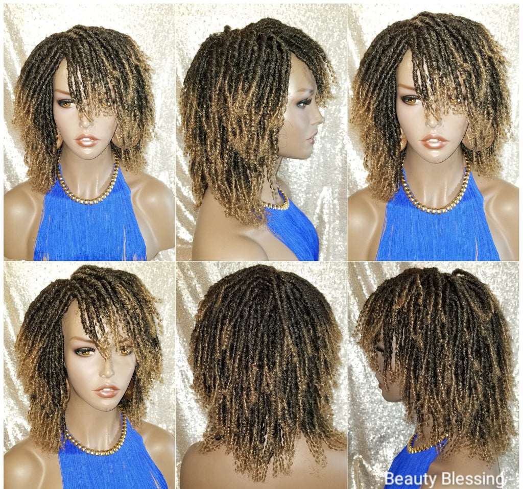 Soft Kinky Twist Locs Natural Style Full Cap Premium Fiber Hair  Wig - Beauty Blessing Wigs & Hair Extensions Boutique