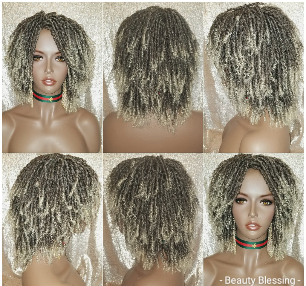 Soft Kinky Twist Locs Natural Style Full Cap Premium Fiber Hair  Wig - Beauty Blessing Wigs & Hair Extensions Boutique