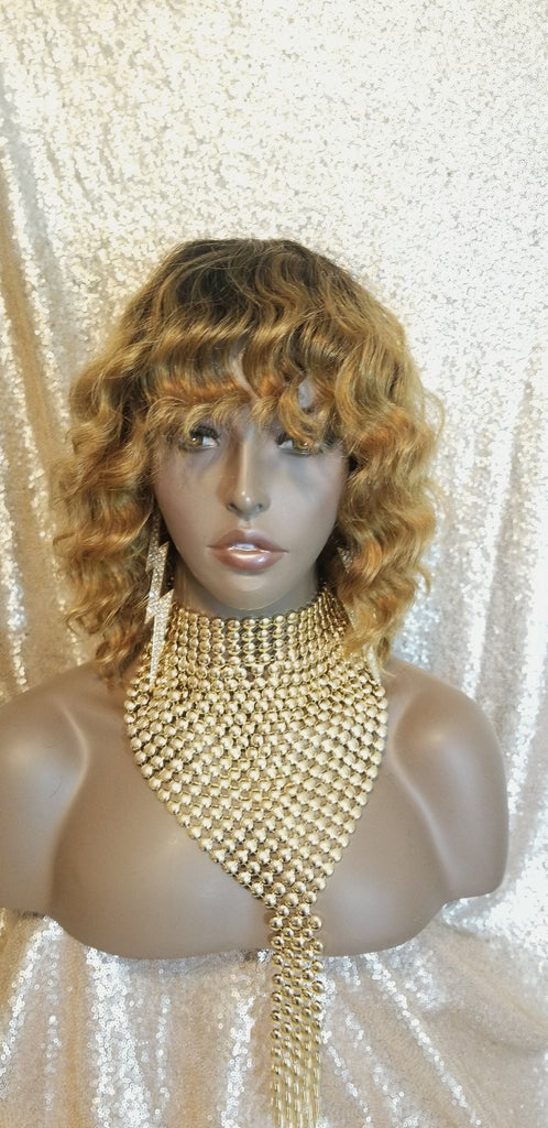 Body Wave 100% Remy Human Hair Full Cap Wig - Beauty Blessing Wigs & Hair Extensions Boutique