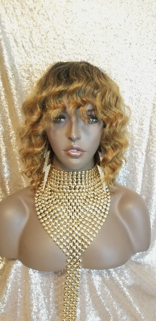 Body Wave 100% Remy Human Hair Full Cap Wig - Beauty Blessing Wigs & Hair Extensions Boutique