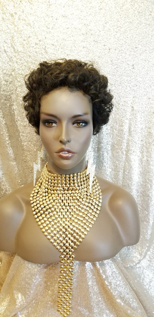 Celebrity Inspired Style Wig Pixie Curl 100% Remy Human Hair Wig - Beauty Blessing Wigs & Hair Extensions Boutique
