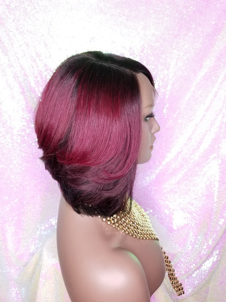 BOB 100% Remy Human Hair BOB Style Lace Wig - Beauty Blessing Wigs & Hair Extensions Boutique