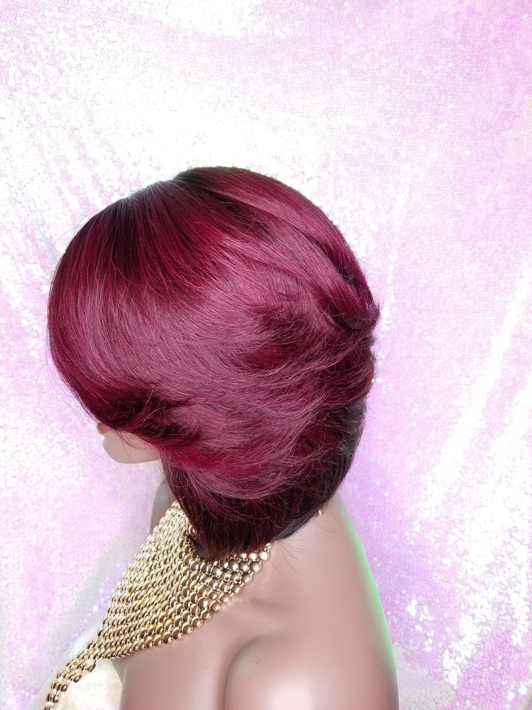 BOB 100% Remy Human Hair BOB Style Lace Wig - Beauty Blessing Wigs & Hair Extensions Boutique