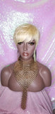 Pixie Cut Remy Human Hair Full Cap Wig - Beauty Blessing Wigs & Hair Extensions Boutique