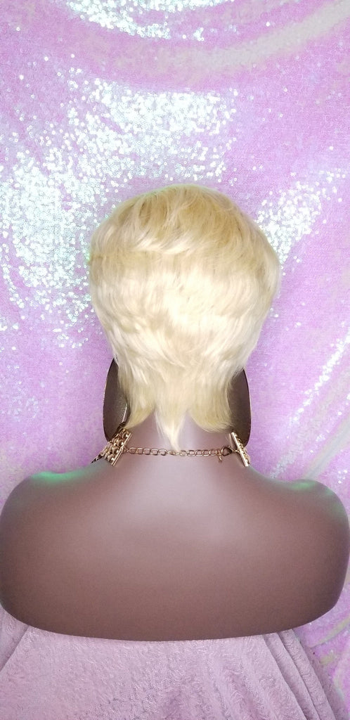 Pixie Cut Remy Human Hair Full Cap Wig - Beauty Blessing Wigs & Hair Extensions Boutique