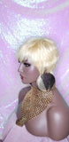 Pixie Cut Remy Human Hair Full Cap Wig - Beauty Blessing Wigs & Hair Extensions Boutique