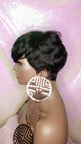 Razor Cut Pixie Cut Peruvian Remy Human Hair Wig - Beauty Blessing Wigs & Hair Extensions Boutique