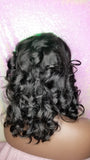 Duby Curl Silky Brazilian Remy 100%Human Hair Lace Wig - Beauty Blessing Wigs & Hair Extensions Boutique