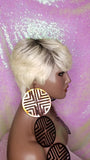 Short Hair Cut Pixie Cut Peruvian Remy Human Hair Wigs Blonde Wigs - Beauty Blessing Wigs & Hair Extensions Boutique