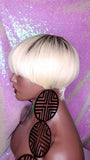 Pixie Cut Bowl Cut Wig Celebrity Inspired Hairstyle 100% Remy Human Hair Blonde Hair Wig - Beauty Blessing Wigs & Hair Extensions Boutique