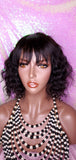 Deep Wave Natural Wave Bob Mink Brazilian Virgin Remy Human Hair Wig - Beauty Blessing Wigs & Hair Extensions Boutique