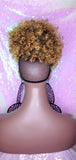Ponytail Afro Kinky Puff Bangs Ponytails Afro Curly Hair Afro Bang Afro Puff Hair Ponytail - Beauty Blessing Wigs & Hair Extensions Boutique