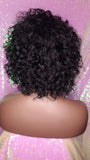 Short Loose Curl Style
Curly Brazilian Remy 100% Human Hair Full Cap Wig. - Beauty Blessing Wigs & Hair Extensions Boutique