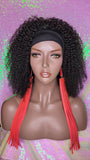 Bohemian Jerry Curl Afro Kinky Curl Brazillian Remy Human Hair Headband Wig - Beauty Blessing Wigs & Hair Extensions Boutique