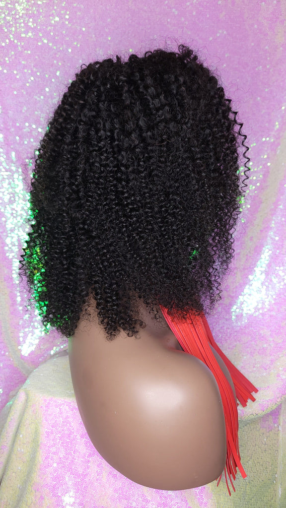 Bohemian Jerry Curl Afro Kinky Curl Brazillian Remy Human Hair Headband Wig - Beauty Blessing Wigs & Hair Extensions Boutique