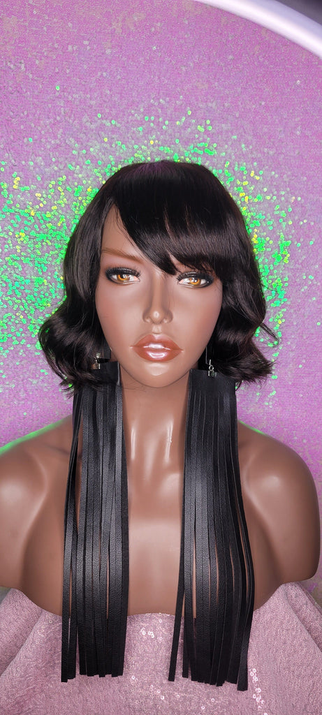 Short Loose Wave Bob Human Hair Brazilian Remy Short Hair Bob Style Full Cap Wig Natural Hairstyle Wig - Beauty Blessing Wigs & Hair Extensions Boutique