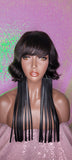 Short Loose Wave Bob Human Hair Brazilian Remy Short Hair Bob Style Full Cap Wig Natural Hairstyle Wig - Beauty Blessing Wigs & Hair Extensions Boutique