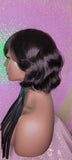 Short Loose Wave Bob Human Hair Brazilian Remy Short Hair Bob Style Full Cap Wig Natural Hairstyle Wig - Beauty Blessing Wigs & Hair Extensions Boutique