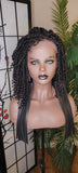 Spring Twist Passion Twist Kinky Twist Lace Wig Braid Hair Lace Front Wig Flexible Parting Bob Lace Wig Layered African Twist Short Hair Glueless Wig - Beauty Blessing Wigs & Hair Extensions Boutique
