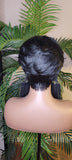 Pixie Cut Swoop Bang 100% Remy Human Hair Short Style Layered Hair Cut with Bangs Fashion Wig - Beauty Blessing Wigs & Hair Extensions Boutique