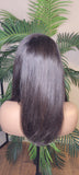 Straight Wig Human Hair Brazilian Remy Lace Front Glueless Wig Straight Layered Hair Wig - Beauty Blessing Wigs & Hair Extensions Boutique
