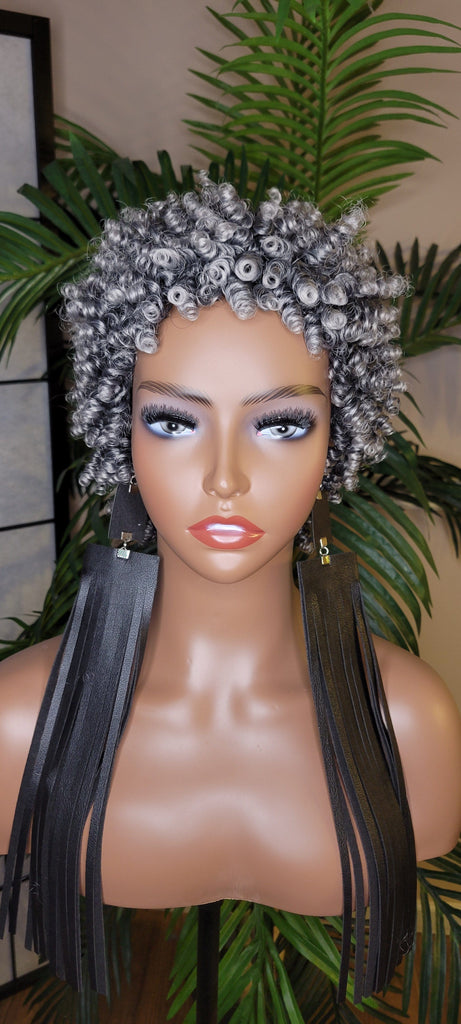 Afro Coily Kinky Twist Natural Pixie Short Afro Natural Hairstyle Wig - Beauty Blessing Wigs & Hair Extensions Boutique