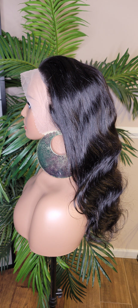 Brazilian Remy Ulta Human Hair Body Wave Lace Frontal Wig Unprocessed Glueless Lace Wig with Baby Hairs 30 inch Hair - Beauty Blessing Wigs & Hair Extensions Boutique
