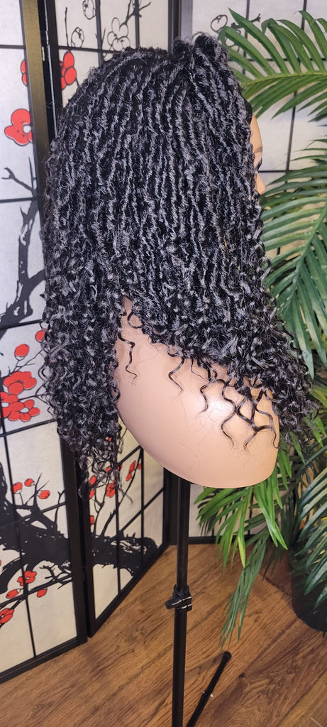 Dreadlocks Hair Headband Wig Natural Hairstyle Headband Wig
Sisterlocks Headband Wig - Beauty Blessings LLC