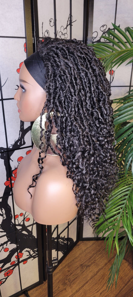 Dreadlocks Hair Headband Wig Natural Hairstyle Headband Wig
Sisterlocks Headband Wig - Beauty Blessings LLC