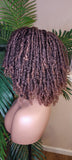 Kinky Twist Dreadlocks Locs Lace Wig  Natural Style Locks Hair Lace Part Sisterlocks Natural Hairstyle Wig - Beauty Blessings LLC
