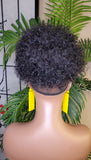 Human Hair Ponytail Afro Kinky Puff Ponytail Afro Curly Hair Extension Human Hair Afro Puff Hair Ponytail - Beauty Blessing Wigs & Hair Extensions Boutique