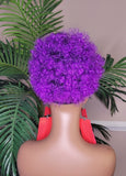 Color Afro Puff Ponytail Afro Curly Kinky Hair Piece Natural Afro Hair Drawstring Ponytail - Beauty Blessings LLC