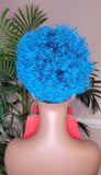 Color Afro Puff Ponytail Afro Curly Kinky Hair Piece Natural Afro Hair Drawstring Ponytail - Beauty Blessings LLC