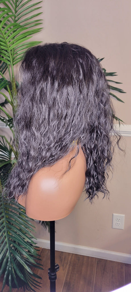 Loose Water Wave Hair Glueless Lace Front Wig Lace Part with Natural Hairline and Baby Hair Wavy Hairstyle Lace Wig - Beauty Blessings LLC