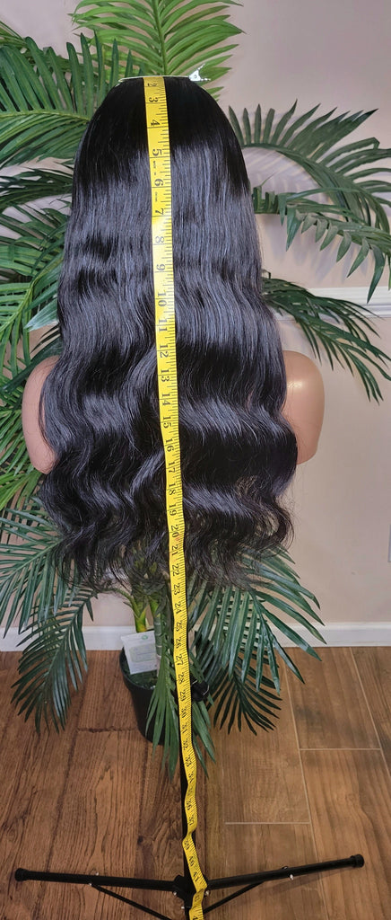 U-Part Wig Body Wave Natural Hairstyle Peruvian Remy Human Hair Wig 170% Density - Beauty Blessings LLC