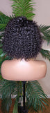 Jerry Curl Bob Hairstyle Brazilian Remy 100% Human Hair Lace Front Wig Short Style Wig - Beauty Blessings LLC