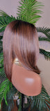 Straight Bob Hairstyle Glueless Lace Front Wig with Natural Baby Hairs HD Lace Hair Wig - Beauty Blessings LLC