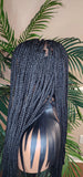 Box Braids HD Lace Gluless Lace Front Wig Braided Flexible Lace Wig - Beauty Blessings LLC