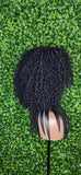 Big Curl Half Wig Bouncy Spiral Curl Natural Coil Hair Wig Afro Kinky Wig Big Hair Half Wig - Beauty Blessings LLC