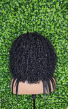 Big Curl Half Wig Bouncy Spiral Curl Natural Coil Hair Wig Afro Kinky Wig Big Hair Half Wig - Beauty Blessings LLC