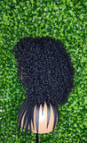 Big Curl Half Wig Bouncy Spiral Curl Natural Coil Hair Wig Afro Kinky Wig Big Hair Half Wig - Beauty Blessings LLC