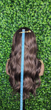 Loose Curl Long Hair Swoop Bang Hair Layered Curls Full Cap Wig Fashion Hairstyle Glueless Wig - Beauty Blessings LLC